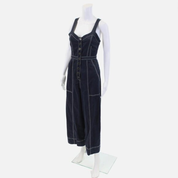 NWT Ulla Johnson Romy Jumpsuit in Midnight - Picture 2 of 4